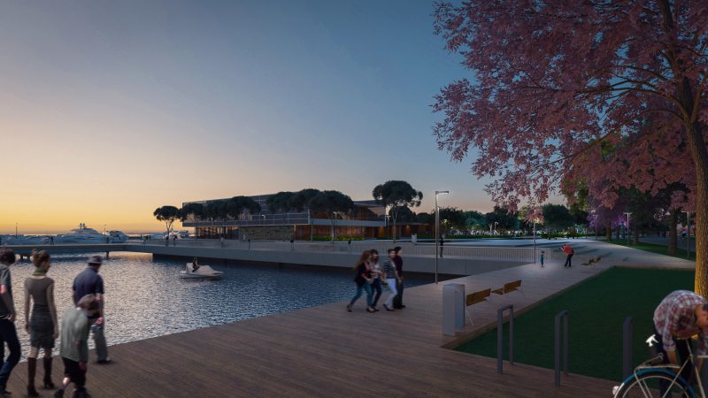 Início das obras do Parque Urbano e Marina da Beira-mar Norte está previsto para o final de 2022 – Foto: Divulgação/ND