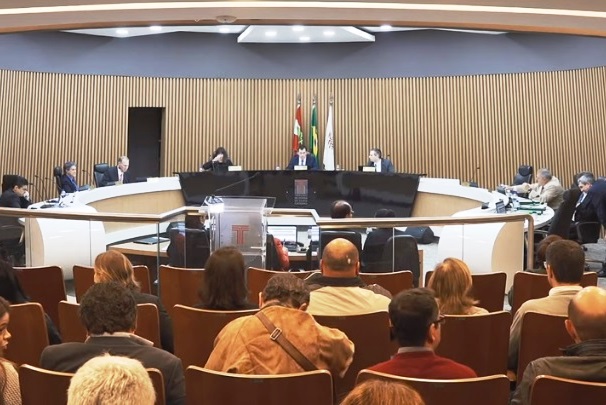 Plen&aacute;rio do TCE de Santa Catarina – Foto: Reprodu&ccedil;&atilde;o/ND