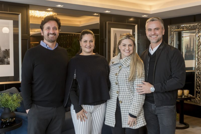 Empresário Nery Pamplona Júnior, Cláudia Brandão, Camila Saveedra e Marco Antônio Medeiros – Créditos: Fernando Willadino/ND