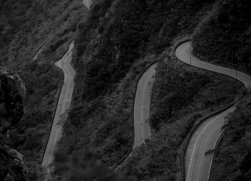 A Serra do Rio do Rastro &eacute; adorada por praticantes de ciclismo e maratonistas – Foto: Divulga&ccedil;&atilde;o