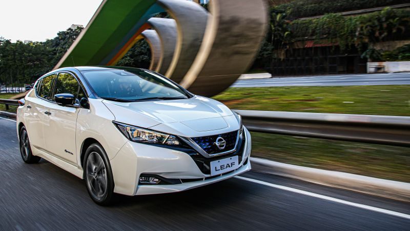 Revisões do Nissan Leaf custam 30% a menos que as de um carro a combustão - Foto: Divulgação