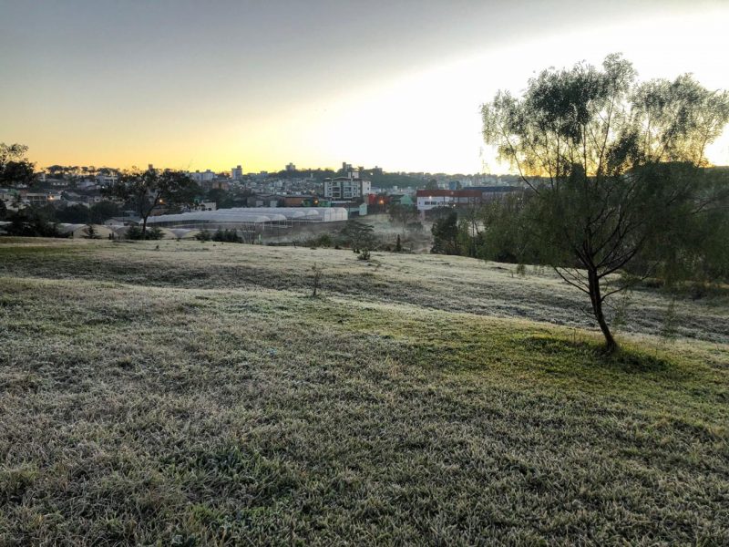Oeste catarinense tamb&eacute;m pode registrar geada, segundo a Epagri/Ciram – Foto: Willian Ricardo/ND