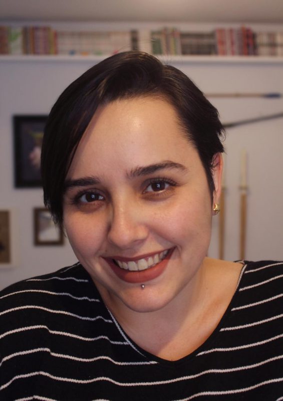 A ilustradora Manu Cunhas est&aacute; vendendo em um leil&atilde;o suas obras para arrecadar dinheiro e ajudar ONGs que lutam pelas mulheres – Foto: Divulga&ccedil;&atilde;o/ND