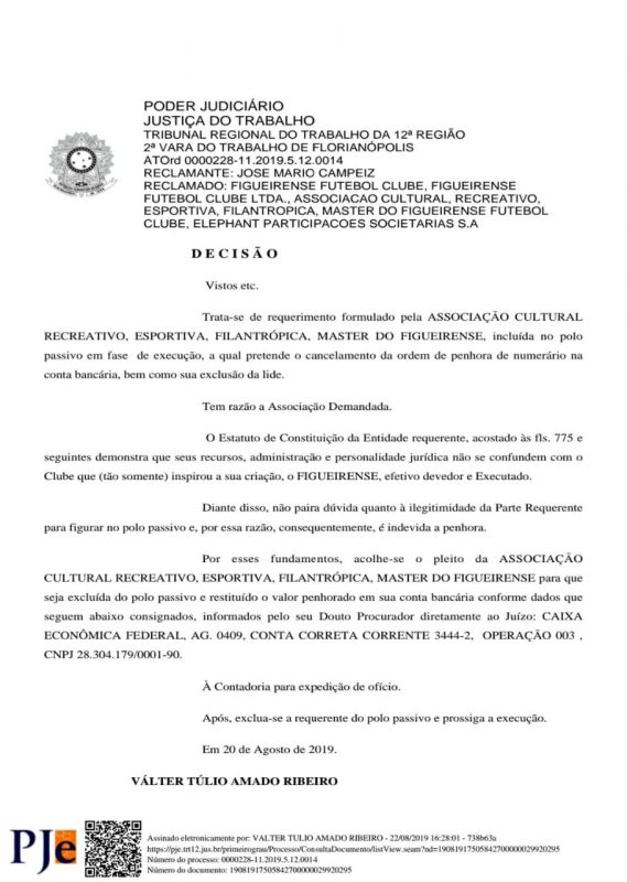 Despacho fl 02 – Master