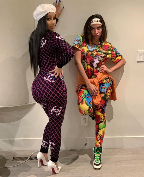 Encontro com Cardi B foi postado por Anitta nas redes sociais – Reprodu&ccedil;&atilde;o/Instagram