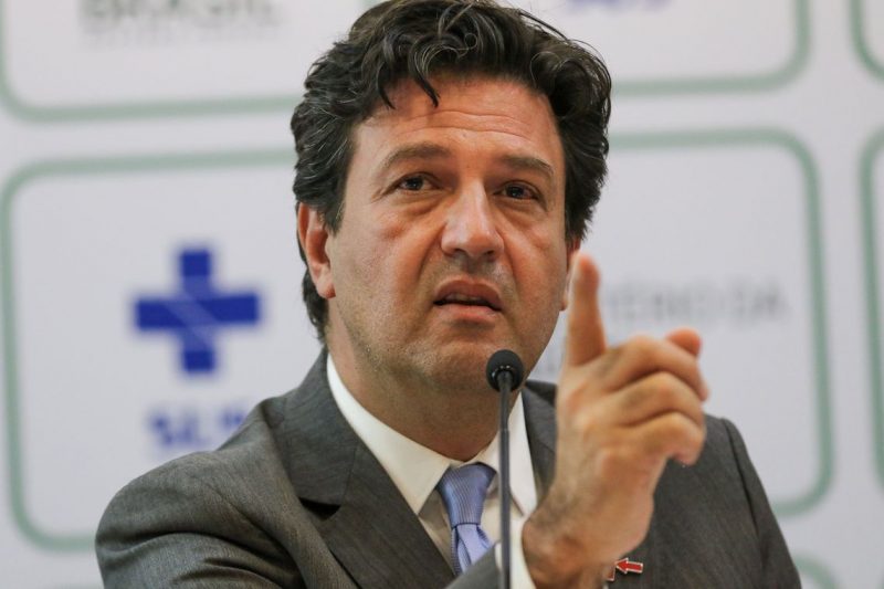 O ministro da Saúde, Luiz Henrique Mandetta, anuncia, nova formulação de medicamento para tratamento da tuberculose para crianças – Foto: Fabio Rodrigues Pozzebom/Agência Brasil/Divulgação/ND