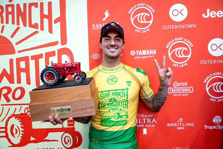 Gabriel Medina – Foto: Kelly Cestari/ND