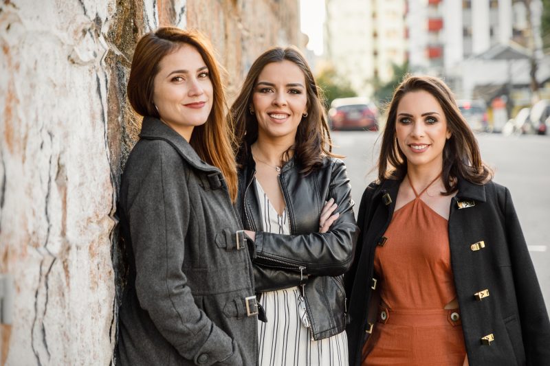 Julia, Aline e Natália – Rafael Ribeiro/ND