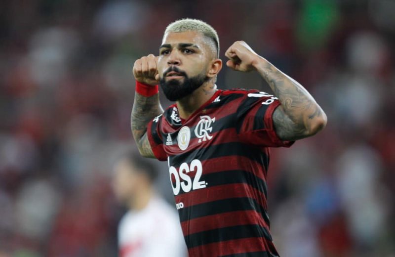 Gabigol é o destaque do Flamengo na competição. Já são 18 gols marcados e artilharia isolada – Foto: Alexandre Vidal/Flamengo/Divulgação