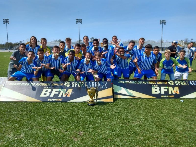 Avaí Sub-14. Campeões! – Avaí Mirins/divulgação