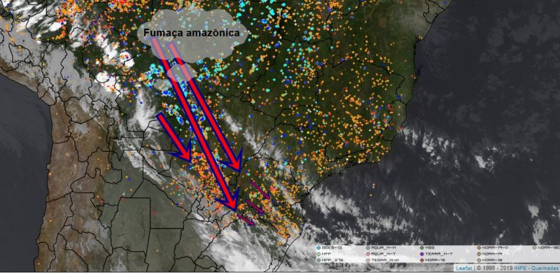 Fuma&ccedil;a j&aacute; chegou no RS – Defesa Civil/Divulga&ccedil;&atilde;o/ND