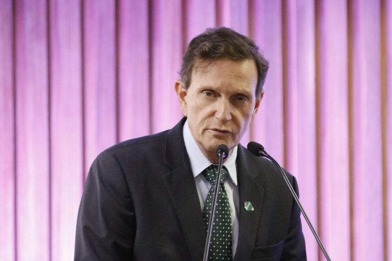 O prefeito Marcelo Crivella (Republicanos) foi preso nesta manhã, no Rio – Foto: Fernando Frazão/Agência Brasil/ND