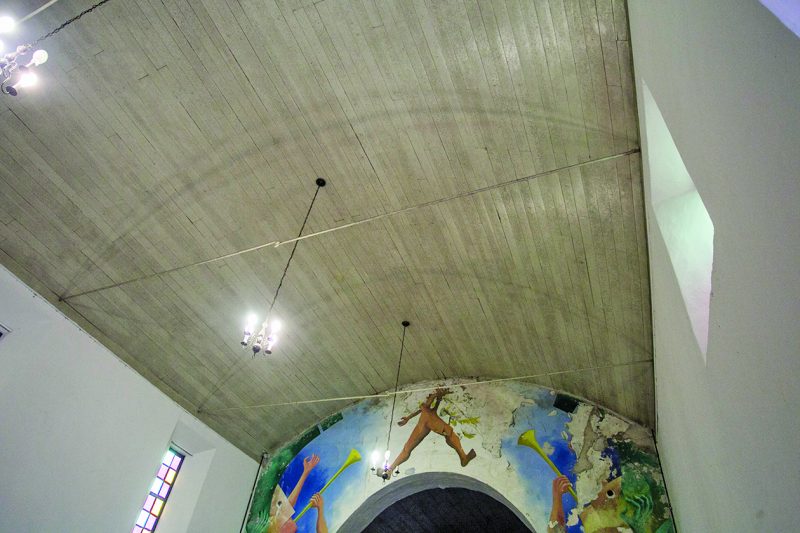 Restaura&ccedil;&atilde;o do painel de Hassis vai ter continuidade – Marco Santiago/ND