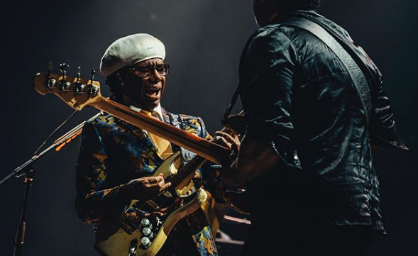 Nile Rodgers & Chic (3/10)O guitarrista lendário fará show no Rock in Rio no Palco Mundo - Reprodução/Instagram