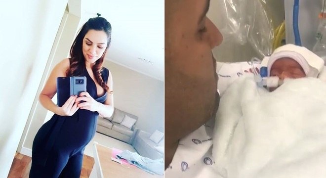 J&eacute;ssica teve um AVC e hemorr&aacute;gico pouco antes de subir no altar; beb&ecirc; sobreviveu e passa bem – Reprodu&ccedil;&atilde;o/Instagram