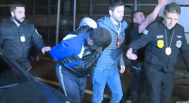 David de Oliveira Fernandes foi preso na sexta-feira (6) – Reprodu&ccedil;&atilde;o/Record TV/ND