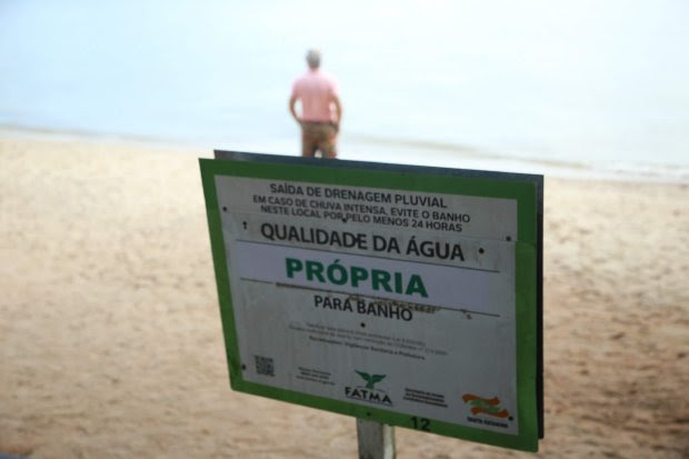 Segundo relatório, 65,3% dos locais são considerados próprios para banho – Foto: Reprodução/Governo de Santa Catarina