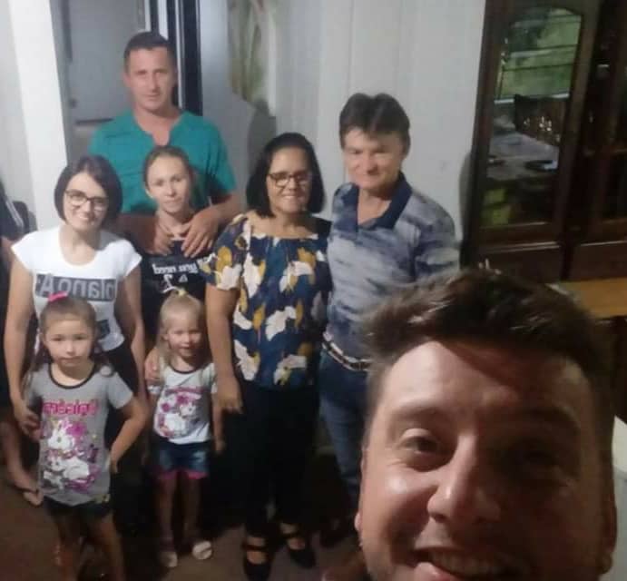 Foto de família foi tirada no dia 7 de janeiro, no aniversário de Fernanda – Foto: Fernanda Figueiredo/Divulgação/ND