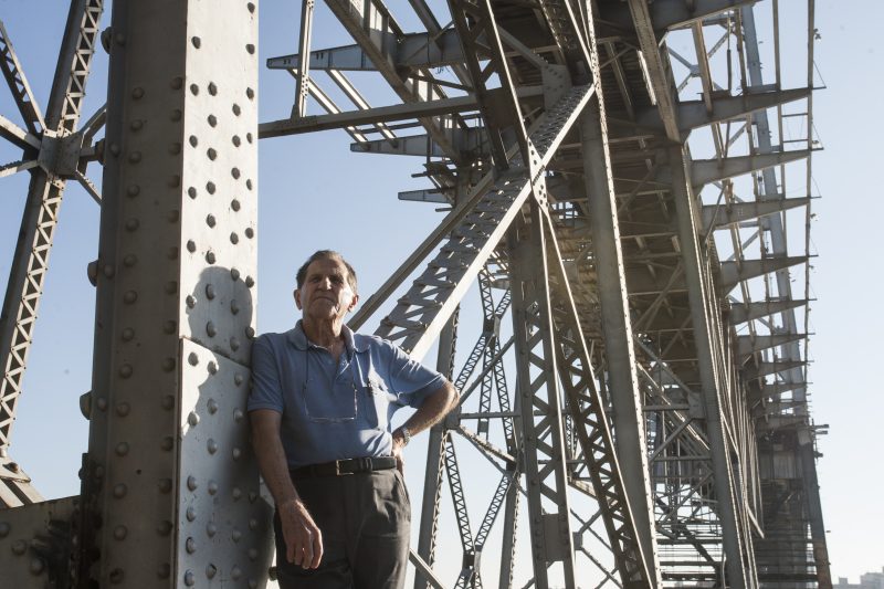 José Ruiz dedicou quase metade de sua vida à ponte &#8211; Foto: Marco Santiago/ND