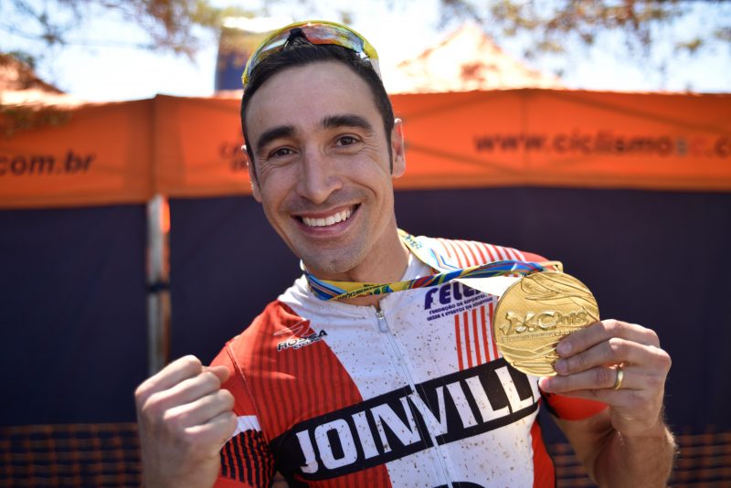 Ricardo Pscheidt, de Joinville, venceu a prova de marathon em 2018. Foto Fom Conradi – Acervo Fesporte.jpg – Foto: Fom Conradi / Acervo Fesporte