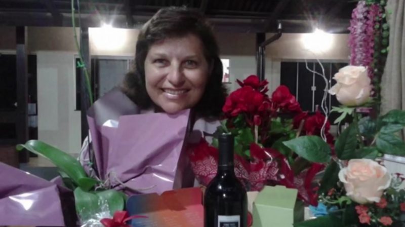 Bernardete Libardo foi encontrada morta com sinais de golpes de faca – Foto: RICTV Record/Reprodu&ccedil;&atilde;o