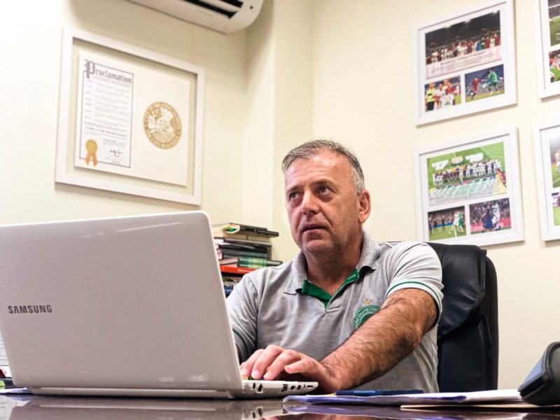 Paulo Ricardo Magro, de 58 anos, est&aacute; na UTI – Foto: Willian Ricardo/Arquivo/ND