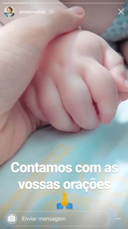 Fam&iacute;lia do menino Jonatas faz apelo nas redes sociais pela sa&uacute;de dele – Foto: Reprodu&ccedil;&atilde;o Instagram/ND