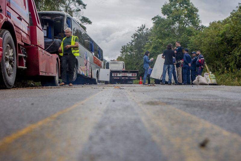 Melhorias no trecho sinuoso da BR-282 evitariam mortes – Foto: Arquivo/Fl&aacute;vio Tin/ND