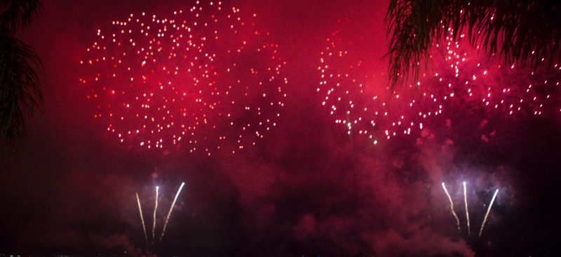 R&eacute;veillon na Beira-Mar Norte ser&aacute; sem fogos de artif&iacute;cio em Florian&oacute;polis – Foto: Flavio Tin/ND