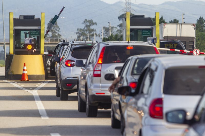 Procon notifica concessionárias por não aceitarem cartões como forma de pagamento em pedágios de SC – Foto: Foto Flavio Tin/ND