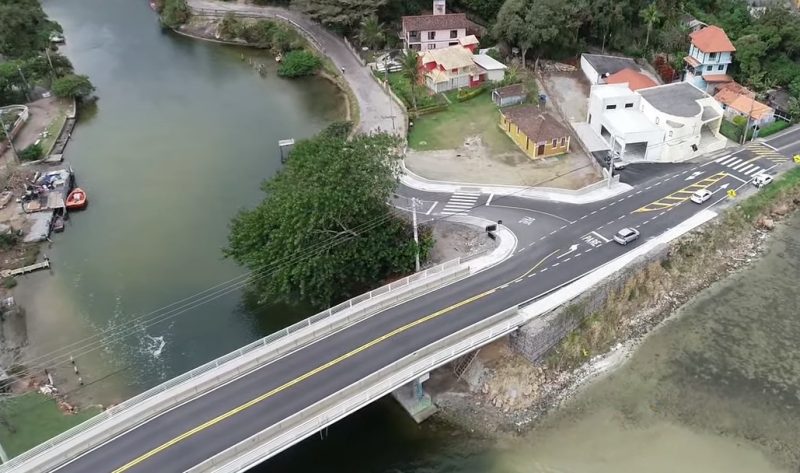 Ponte da Barra da Lagoa, em Florianópolis – Foto: Divulgação;/ND