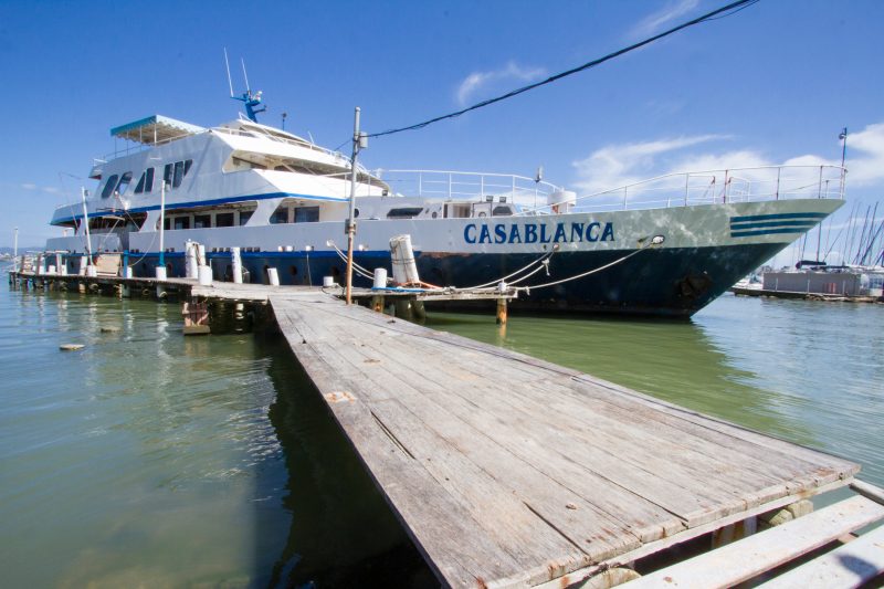 O iate Casablanca fotografado em 2013 – Foto: Foto Flavio Tin/ND