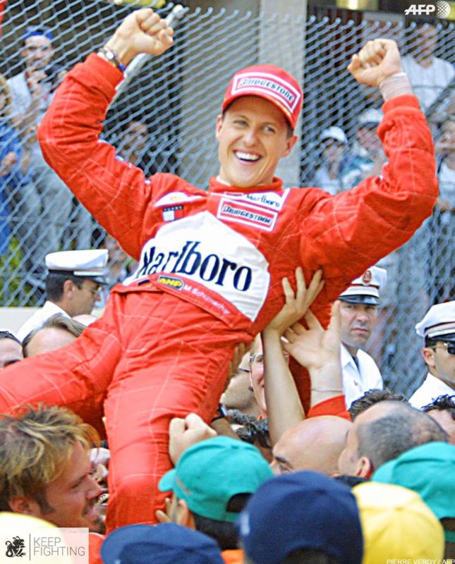 Michael Schumacher passar&aacute; por transfus&atilde;o de c&eacute;lulas-tronco. Foto: Reprodu&ccedil;&atilde;o/Instagram Michael Schumacher