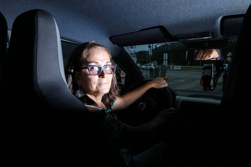 Janete Teixeira defende o empoderamento feminino e a denúncia dos agressores – Foto: Anderson Coelho/ND