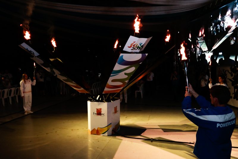 Segundo a FESPORTE, apenas o JASC (Jogos Abertos de Santa Catarina) programado para S&atilde;o Jos&eacute;, na Grande Florian&oacute;polis.&nbsp; – Foto: Maur&iacute;cio Viera/Secom/Divulga&ccedil;&atilde;o/ND