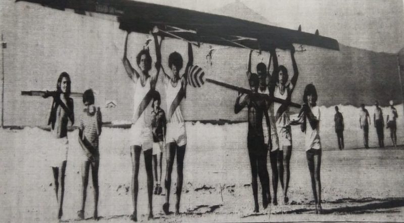 Equipe de remo de Ant&ocirc;nio – Arquivo Pessoal/Divulga&ccedil;&atilde;o/ND