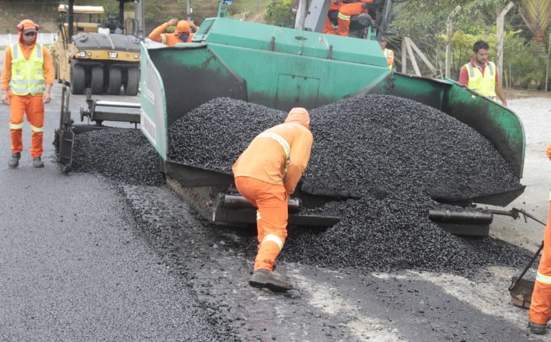 ruas vão receber asfalto