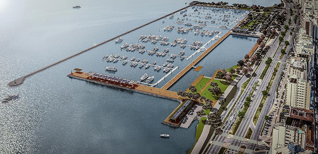 &ldquo;Florian&oacute;polis deixa de ser a cidade que nada pode&rdquo;, diz Gean sobre marina – Foto: Divulga&ccedil;&atilde;o/ND