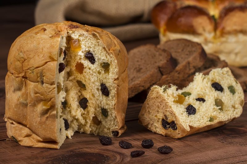 Panetone está na lista dos itens tradicionais de Natal que mais subiram de preço – Foto: Pixabay/Reprodução/ND