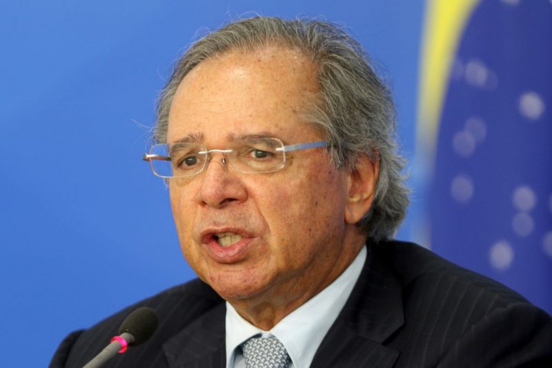 O ministro da Economia, Paulo Guedes disse que já tem mecanismos para ajudar brasileiros caso de uma segunda onda de Covid-19 ocorra no país – Foto: Wilson Dias/Agência Brasil/ND
