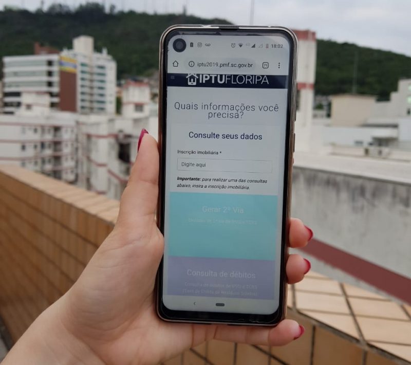 Site do IPTU de Florianópolis traz todas as informações sobre as – Foto: PMF/Divulgação/ND