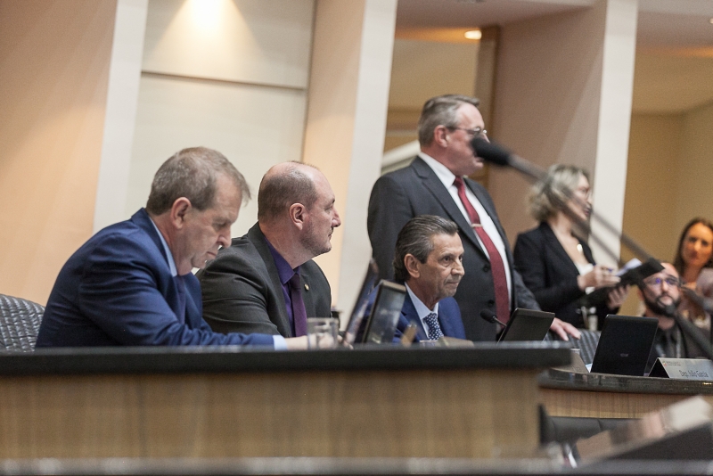 Anúncio foi feito pelo presidente da Alesc, na sessão desta terça (3), após reunião com os líderes das bancadas e blocos – Foto: Agência Alesc/Divulgação/ND