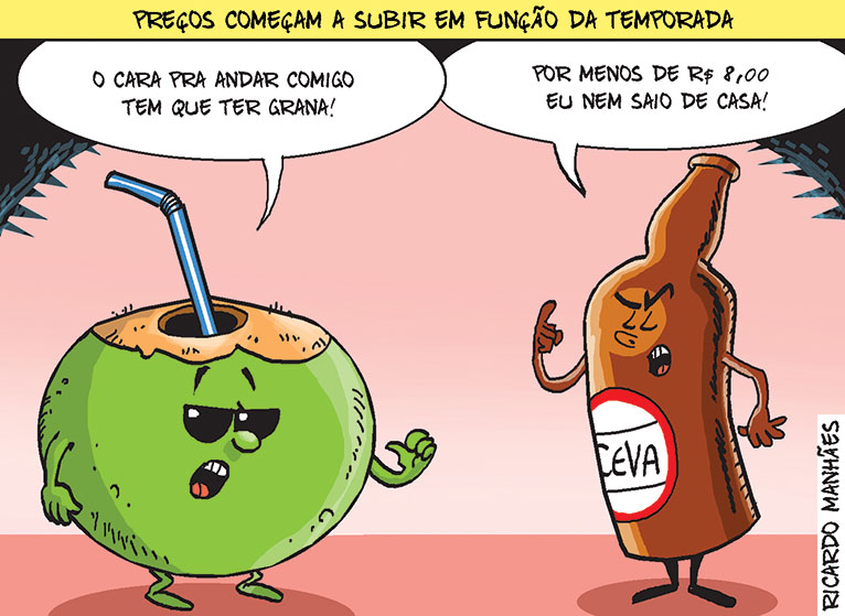 Preços altos na temporada