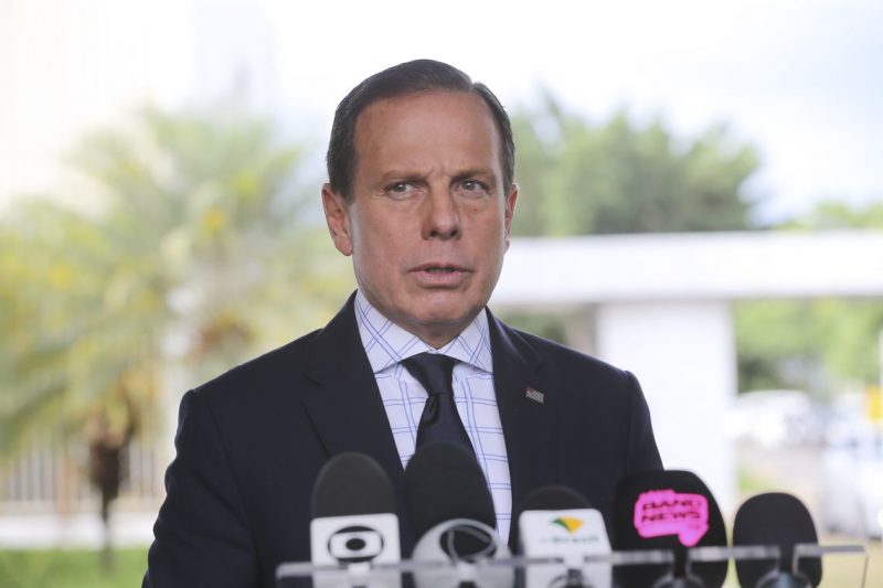 O governador de São Paulo, João Doria – Foto: Valter Campanato/Agência Brasil/ND
