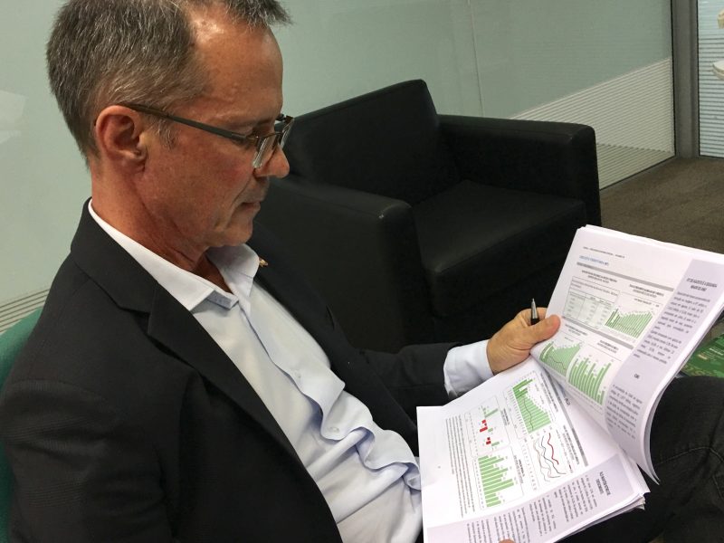 De acordo com o economista Paulo Zoldan, 2020 será melhor do que 2019 para Santa Catarina – Foto: Eduardo Cristófoli/Divulgação/ND