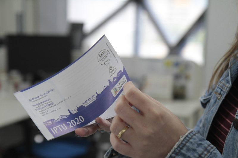 Expectativa da Prefeitura &eacute; garantir o desconto de 10% no pagamento da parcela – Foto: Prefeitura de Joinville/Divulga&ccedil;&atilde;o