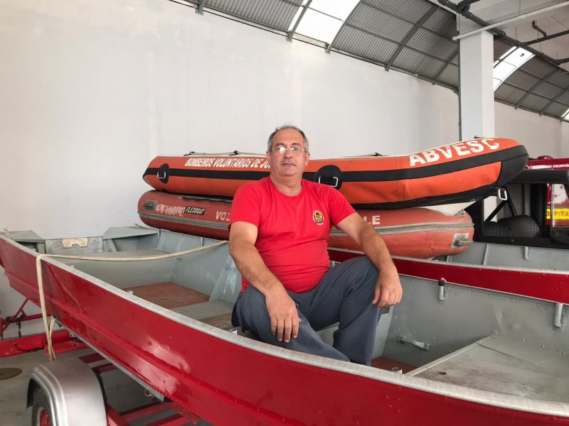Geremias foi um dos bombeiros que atuou no resgate das vítimas na enchente de 1995 – Foto: Luana Amorim/ND