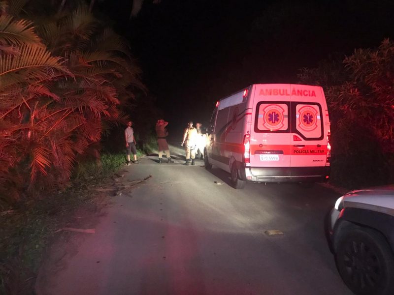 Crime aconteceu na noite desta quinta-feira (26), na zona norte de Joinville – Foto: NDTV/divulga&ccedil;&atilde;o