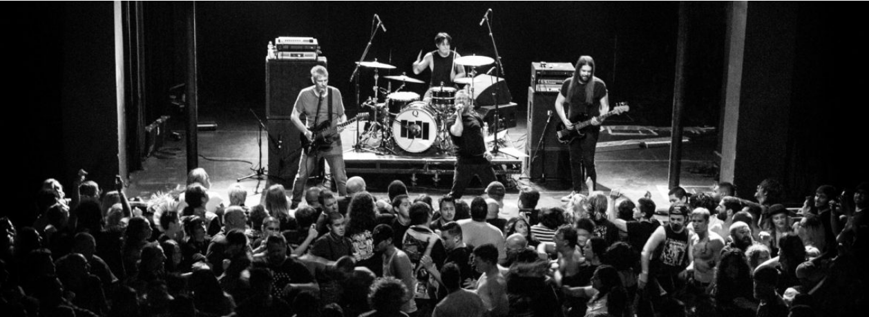 Black FlagA banda de funk americana fará uma única apresentação no Brasil em março de 2020. O show acontece em São Paulo com censura de 16 anos. - Divulgação/ND