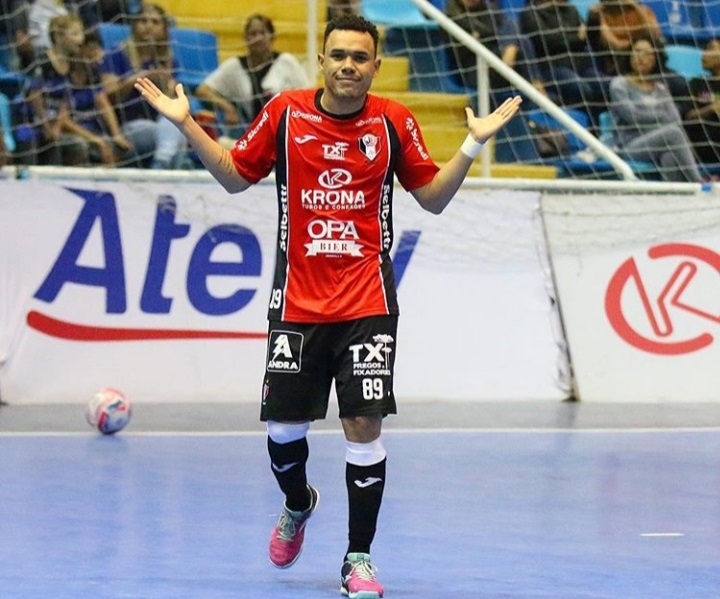 Futsal: Joinville acerta retorno do pivô Dieguinho